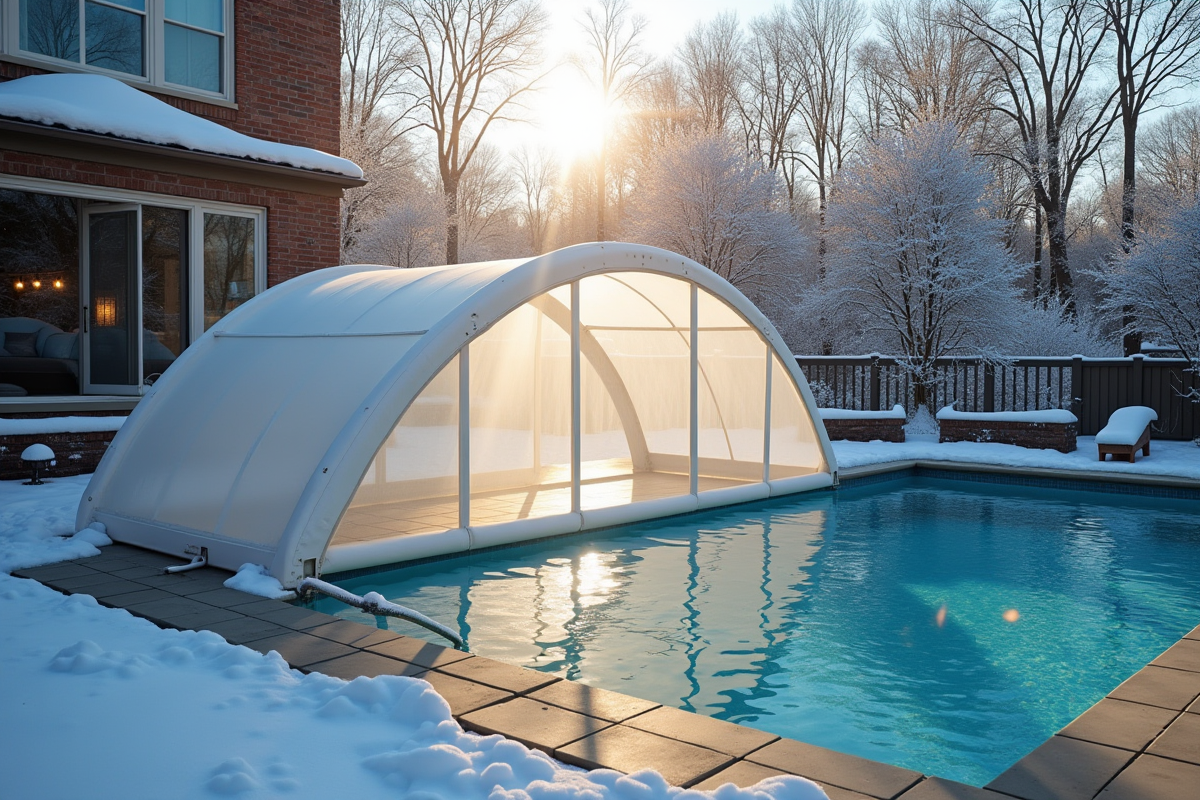 piscine hiver