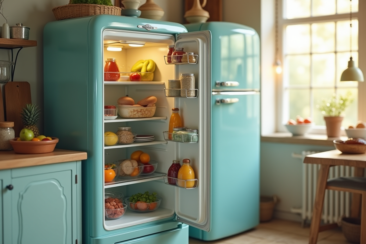 réfrigérateur moderne