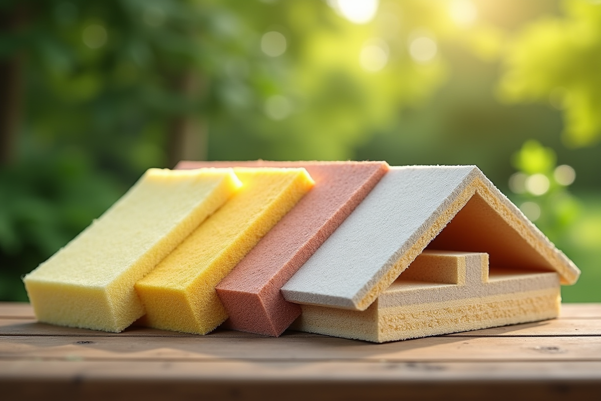 Différents matériaux d